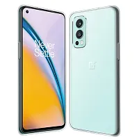 RichCell Soft Silicone|Perfect Fitting Hybrid Edge to Edge Side Protection Transparent Back Cover for OnePlus Nord 2-thumb1