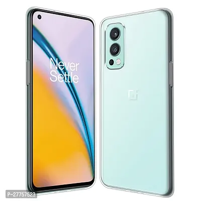 RichCell Soft Silicone|Perfect Fitting Hybrid Edge to Edge Side Protection Transparent Back Cover for OnePlus Nord 2-thumb2