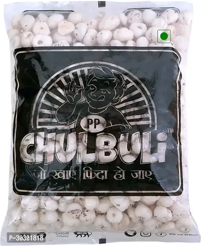 Regular Lotus Seed Pop Gorgon Nut Puffed Kernels Phool Makhana Pack of 1-thumb0