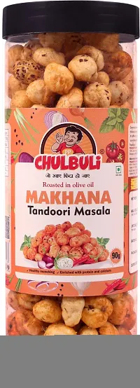 Combo Of Tandoori Masala Mast Pudhina Makhana Roasted in Olive Oil PACK OF 2-thumb2