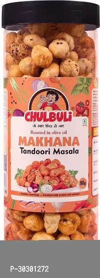 Combo Of Tandoori Masala Mast Pudhina Makhana Roasted in Olive Oil PACK OF 2-thumb3