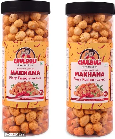 Peri Peri Makhana Roasted in Olive Oil Pack of 2-thumb0