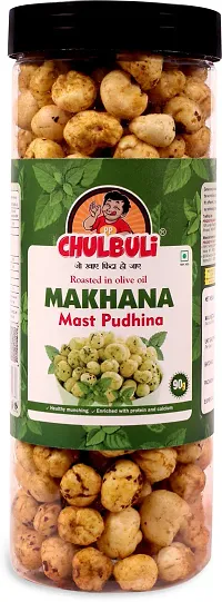 Combo Of Tomato Twist Mast Pudhina Makhana Roasted in Olive Oil PACK OF 2-thumb2