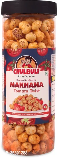 Combo Of Tomato Twist Mast Pudhina Makhana Roasted in Olive Oil PACK OF 2-thumb4