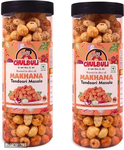 Tandoori Masala Makhana Roasted in Olive Oil PACK OF 1-thumb0