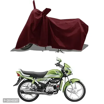 HIRANKI : Two Wheeler - Motercycle  Bike and Scooty  Cover For   HONDA CBF Stunner with Water-Resistant and Dust Proof Premium 190T Fabric_Brown-thumb0