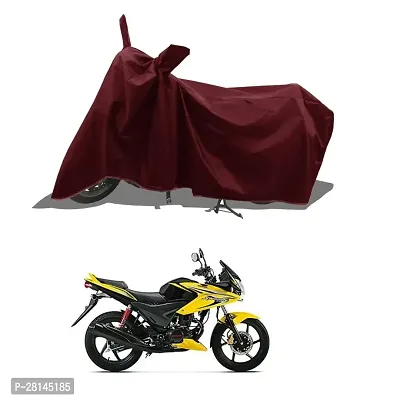 HIRANKI : Two Wheeler - Motercycle  Bike and Scooty  Cover For   HONDA CBF Stunner with Water-Resistant and Dust Proof Premium 190T Fabric_Brown-thumb0