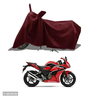 HIRANKI : Two Wheeler - Motercycle  Bike and Scooty  Cover For   HONDA CBF Stunner with Water-Resistant and Dust Proof Premium 190T Fabric_Brown