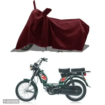 HIRANKI : Two Wheeler - Motercycle  Bike and Scooty  Cover For   HONDA CBF Stunner with Water-Resistant and Dust Proof Premium 190T Fabric_Brown-thumb0