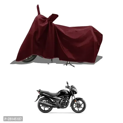 HIRANKI : Two Wheeler - Motercycle  Bike and Scooty  Cover For   HONDA CBF Stunner with Water-Resistant and Dust Proof Premium 190T Fabric_Brown