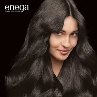 Enega nourishing no ammonia original black cream hair color with argon oil green tea extract 120ml-thumb2