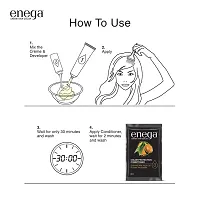 Enega nourishing no ammonia original black cream hair color with argon oil green tea extract 120ml-thumb4