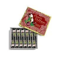 Prem Dulhan Mehendi Cone 12pcs of 25gm in 1 Box, 100% Pure Leaf of Natural Henna No Chemicals, No PPD, Green  Cone Black(Pack of 1)-thumb1