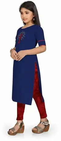 fancy morden cotton kurti  kurtas for cute girls-thumb3