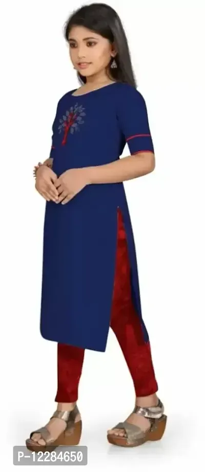 fancy morden cotton kurti  kurtas for cute girls-thumb4