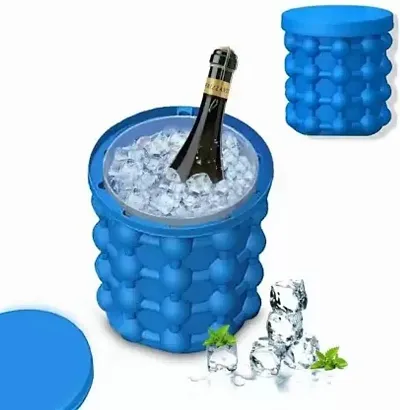 GTC® Magic Silicone Ice Cube Maker Genie Space Saving Ice Bucket Summer Beach(ITN-728-118)