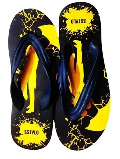 Stylish Fancy Rubber Slippers For Men