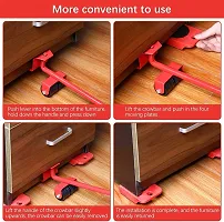 Furniture Lifter/Shifter ToolFurniture Shifting Tool Heavy Furniture Appliance Lifter and Mover Tool Set Easy Convenient Moving Tools Heavy Move Furniture 5 Packs Furniture Lifter-thumb3
