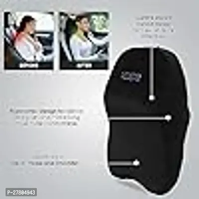 ar Neck Rest Pillow Experience Ultimate Comfort with Ultrasoft Cushioning, Superior Neck Support Pain Relief Memory Foam Head Rest with Washable Black Velvet Cover for Luxurious Car Rides-thumb2