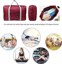 Travel Duffel Tote Bag, Portable Luggage Foldable Storage Bag with, Travel Bag Clothes Storage Bag,Waterproof Travel BAG-thumb4