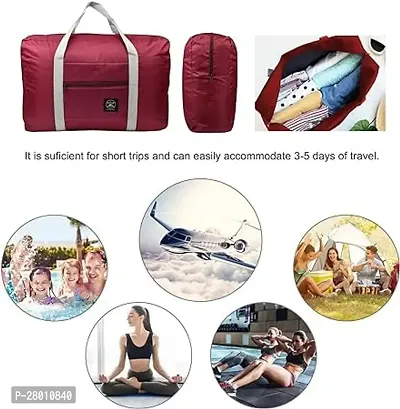 Travel Duffel Tote Bag, Portable Luggage Foldable Storage Bag with, Travel Bag Clothes Storage Bag,Waterproof Travel BAG-thumb5