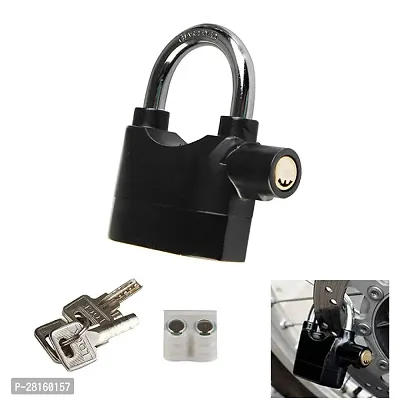 Home Safety Door Alarm Pad Lock With Three Keys-thumb3