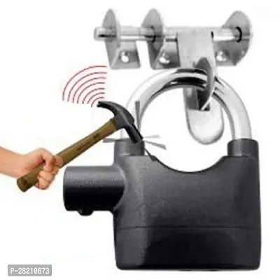 Home Safety Door Alarm Pad Lock With Three Keys-thumb3