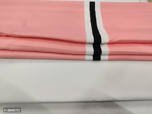 Stylish Polycotton Pink Shirt and Trouser Fabric-thumb3