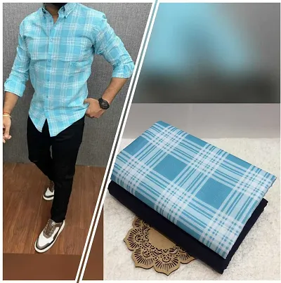 fabric: Cotton Blend  style: Checked   Clothing Fabric 