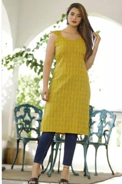 Trendy Rayon A-Line Kurti For Women