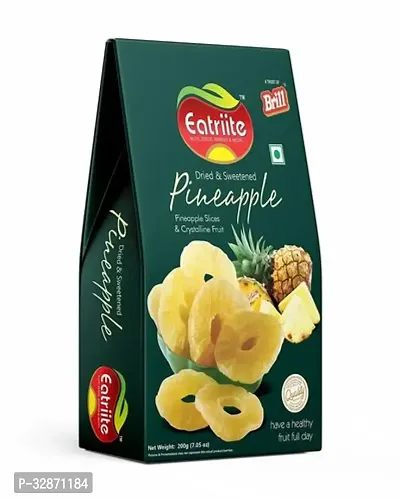 Natural Pineapple Dried and Sweetened 200g-thumb0