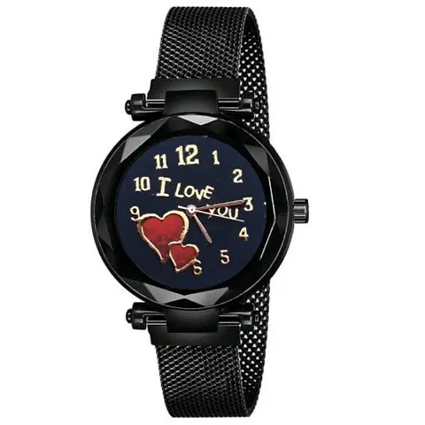 New Stylish Dial Megnetic Strap analog Watch For Girls And Women