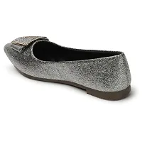 Women Pointed Toe Embellished Ballerinas-thumb2