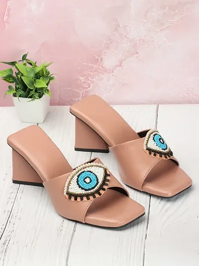 Women Trendy Fashion Block Heels