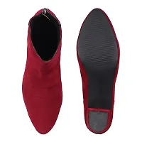 Women Stylish heel Boots-thumb3