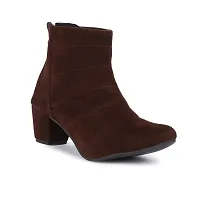 Women Stylish heel Boots-thumb2