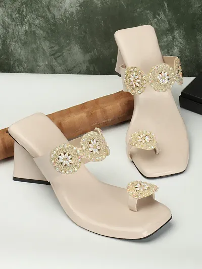 Women Trendy Fashion Block Heels