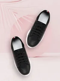 FLEXIFEET Stylish Casual Sneaker for Women | Girls | Black 5 (UK)-thumb3