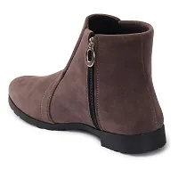 Women Trendy Flat Boots-thumb3