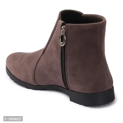 Women Trendy Flat Boots-thumb4