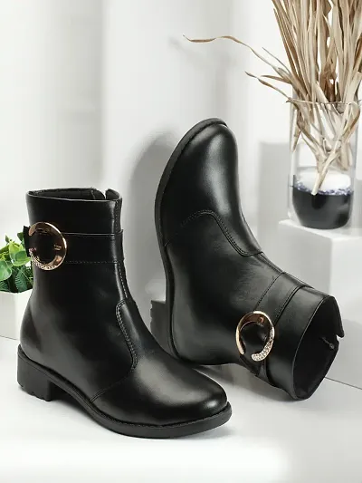 Women Trendy Heel Boots