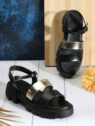 Women Elegant Buckle Strap Sandals