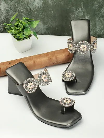 Women Trendy Fashion Block Heels