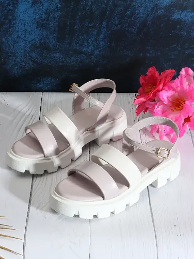 Women Elegant Buckle Strap Sandals