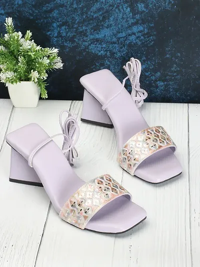 Women Trendy Fashion Block Heels