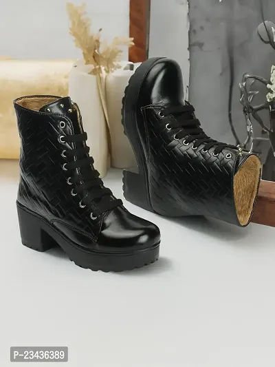 Women Trendy Heel Boots-thumb0