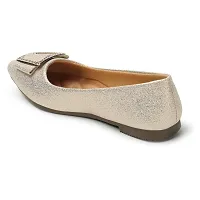 Women Pointed Toe Embellished Ballerinas-thumb2