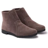 Women Trendy Flat Boots-thumb4