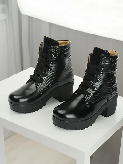 Women Trendy Heel Boots