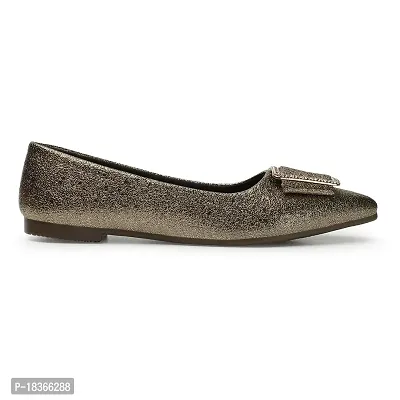 Women Pointed Toe Embellished Ballerinas-thumb4